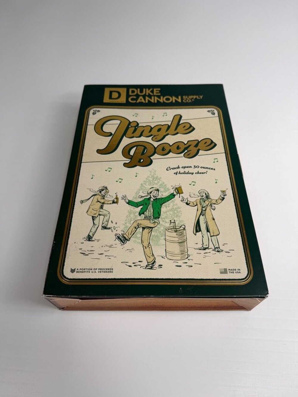 Duke Cannon Bar Soap Set Jingle Booze Gift Collect Holiday Work Party USA Ni